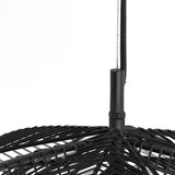 Light & Living Pavas Hanging Lamp in Matt Black - Small