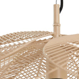 Light & Living Pavas Hanging Lamp in Matt Beige - Large