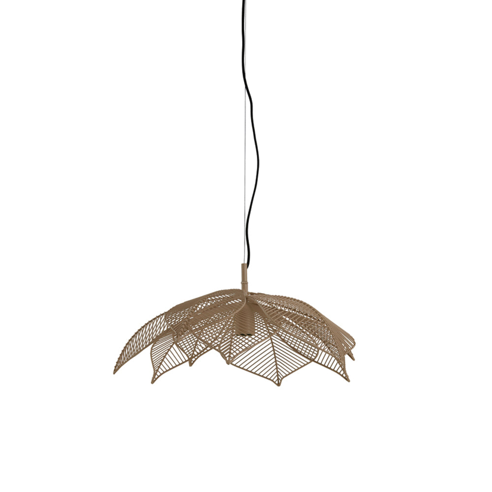 Light & Living Pavas Hanging Lamp in Matt Beige - Small