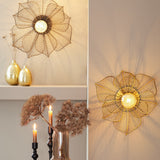 Light & Living Pavas Wall Lamp in Antique Bronze - Small