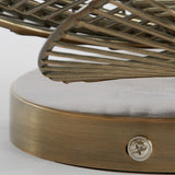 Light & Living Pavas Wall Lamp in Antique Bronze - Small