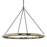 Hudson Valley Lighting Chambers Pendant Light with Steel and Twelve Lights