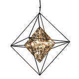 Hudson Valley Lighting Epic Pendant Light with Hand-Worked Iron with 4 Lights