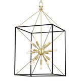 Hudson Valley Lighting Glendale Chandelier in Aged Brass