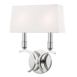 Hudson Valley Lighting Gwen Wall Sconce with Polished Steel