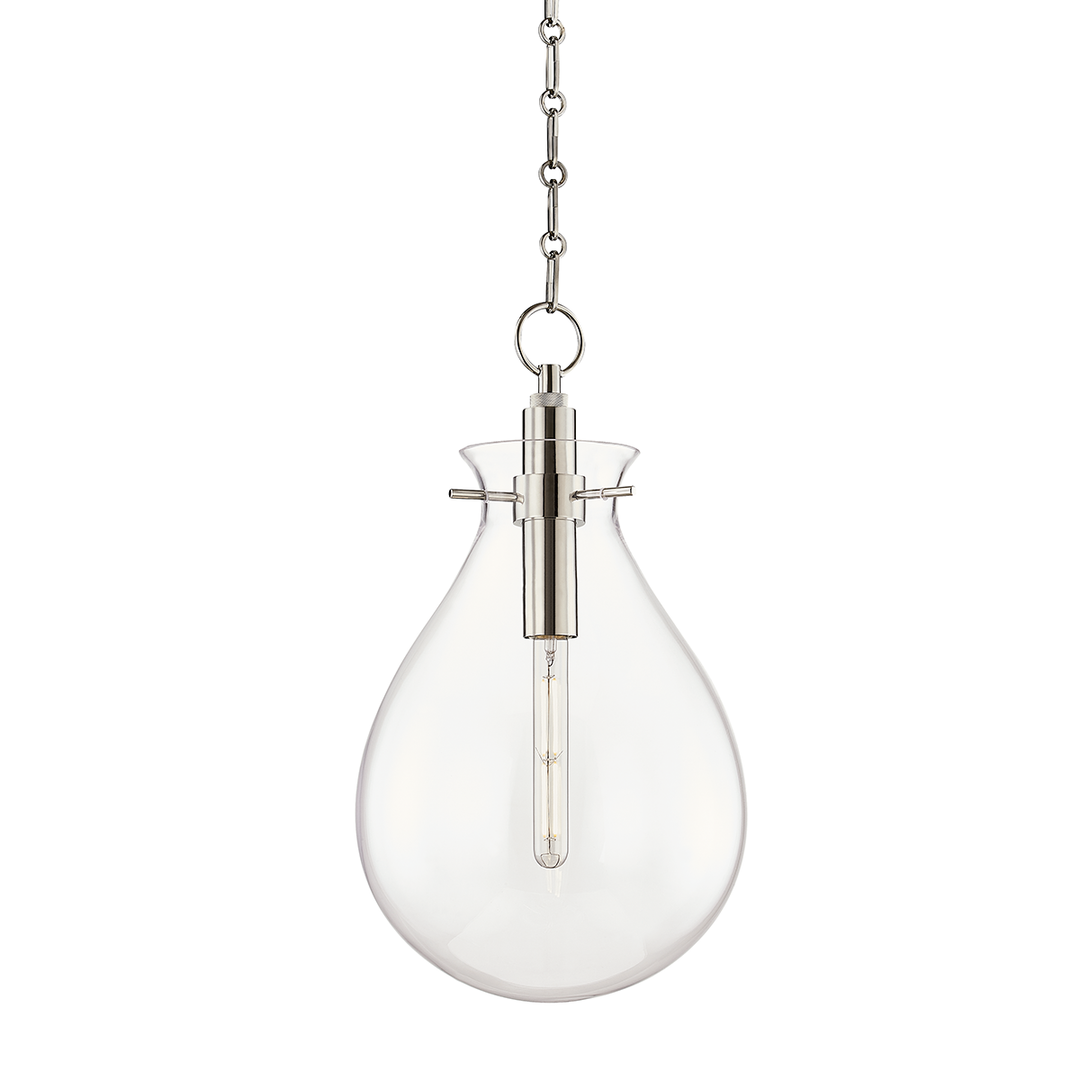 Hudson Valley Lighting Ivy Pendant Light with Polished Steel