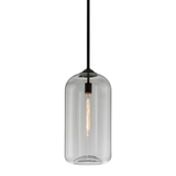 Hudson Valley Lighting District Large Pendant Light in Hand-Worked Iron