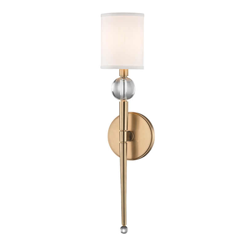 Hudson Valley Lighting Rockland Wall Sconce in Matt Steel