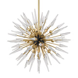 Hudson Valley Lighting Sparta Chandelier in Aged Brass – Small