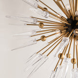 Hudson Valley Lighting Sparta Chandelier in Aged Brass – Small