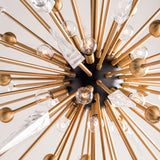 Hudson Valley Lighting Sparta Chandelier in Aged Brass – Small