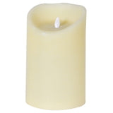 Illuminata Ivory Candle with Timer made from Real Wax