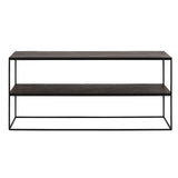 Light & Living Chisa Console Table in Brown Wood