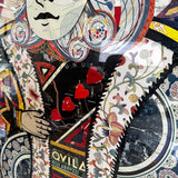 King of Hearts Framed Collage Artwork