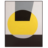 Liang & Eimil Abstract Sun Paintings as Oil on Canvas