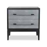 Liang & Eimil Bologna Bedside Table in Grey Shagreen