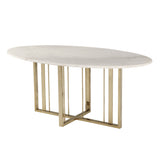 Liang & Eimil Fenty Dining Table in Brass