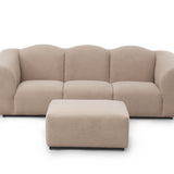 Liang & Eimil Kendal Ottoman - Alpaca Taupe