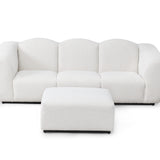 Liang & Eimil Kendal Ottoman - Boucle Sand