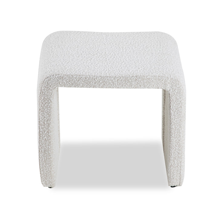 Liang & Eimil Mahak Low Stool with Boucle Sand Fabric