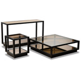 Liang & Eimil Mali Side Table with Bronze Tinted Glass