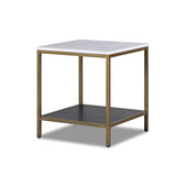 Liang & Eimil Max Side Table in White Marble