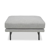 Liang & Eimil Mossi Ottoman with Oscar Grey Fabric