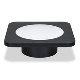 Liang & Eimil Mythos Coffee Table in White Marble & Black Ash Veneer