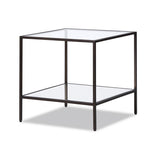 Liang & Eimil Oliver Antiqued Dark Brass Side Table