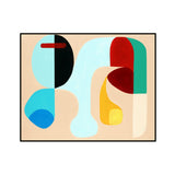 Liang & Eimil Polychrome Expression Oil Painting on Canvas