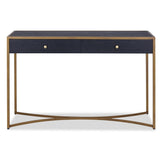 Liang & Eimil Rivoli Dressing Table in Wenge and Brass