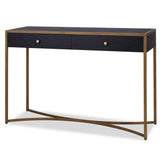 Liang & Eimil Rivoli Dressing Table in Wenge and Brass
