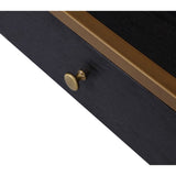 Liang & Eimil Rivoli Dressing Table in Wenge and Brass