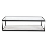 Liang & Eimil Tamon Rectangular Coffee Table with White Marble