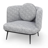 Liang & Eimil V Lux Occasional Chair - Artesan Black & White