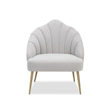 Liang & Eimil Walton Occasional Chair with Toscana Misty Velvet