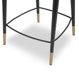 Liang & Eimil Arden Counter Stool - Gainsborough Emerald Green velvet
