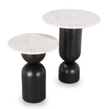 Liang & Eimil Babel Nesting Tables (Set of 2) - Matt Black