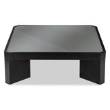 Liang & Eimil Baltimore Coffee Table in Black Ash and Glass