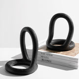 Liang & Eimil Como Black Bookends