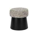 Liang & Eimil Cyrus Stool in Sherpa Grey and Matt Black