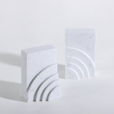 Liang & Eimil Eccleston White Marble Bookends