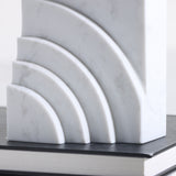 Liang & Eimil Eccleston White Marble Bookends