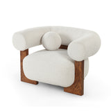 Liang & Eimil Epic Occasional Chair in Boucle Sand