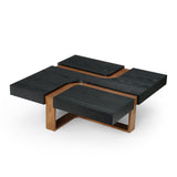 Liang & Eimil Grove Coffee Table in Wenge and Classic Brown