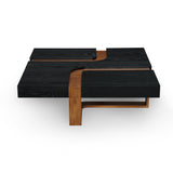 Liang & Eimil Grove Coffee Table in Wenge and Classic Brown