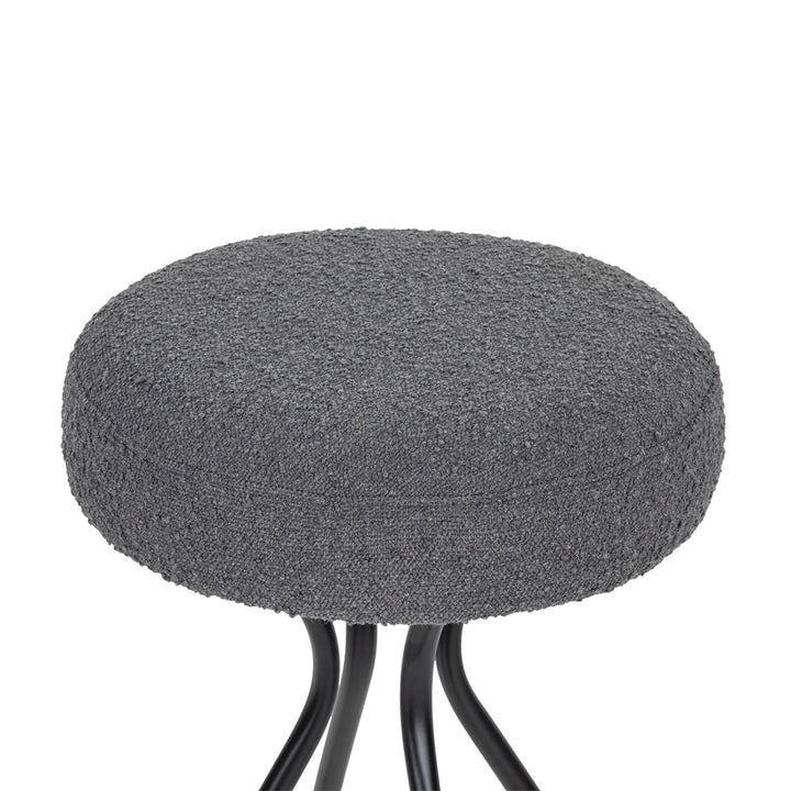 Liang & Eimil Hydra Counter Stool - Boucle Graphic Grey