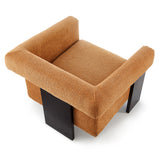 Liang & Eimil Maplin Occasional Chair in Lander Ochre