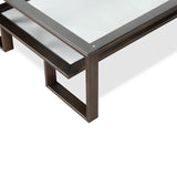 Liang & Eimil Mayfair Coffee Table with Glass and Antique Bronze