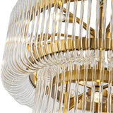 Liang & Eimil Mist Tall Pendant Lamp - Brushed Brass